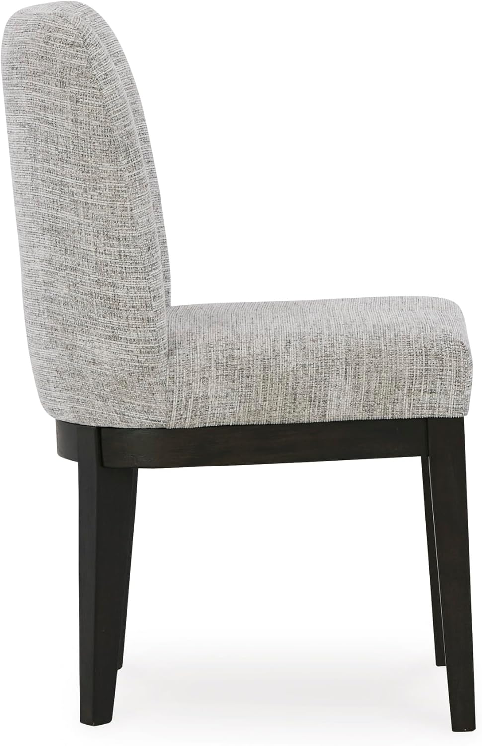 Signature Design by Ashley Burkhaus Traditional Upholstered Dining Chair, Set of 2, Dark Brown