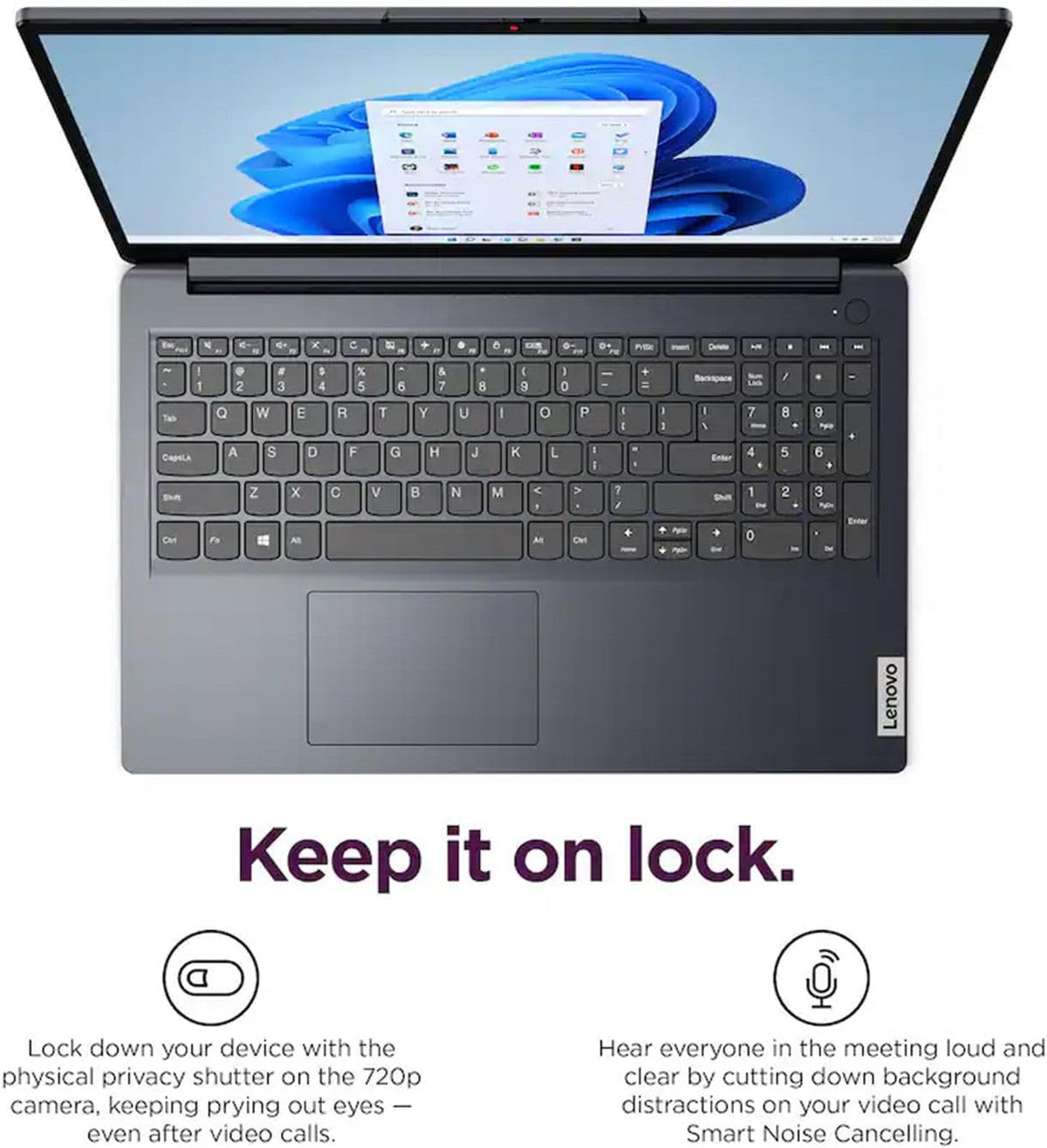 Lenovo IdeaPad Slim 3 15.6" FHD Laptop • Microsoft Office 365 • 2026 Edition • Intel N150 CPU • 8GB DDR5 • 640GB SSD(512GB External) • Windows 11 • Essential Laptop • w/o Mouse