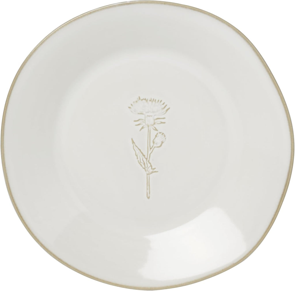 Lenox Dinnerware Set, Homespun 16-Piece Set, Service For 4, Stoneware Material, Dishwasher & Microwave Safe, Home And Kitchen, Dishes, Kitchen And Dining, Plates And Bowls Sets (White, 16 Pieces)