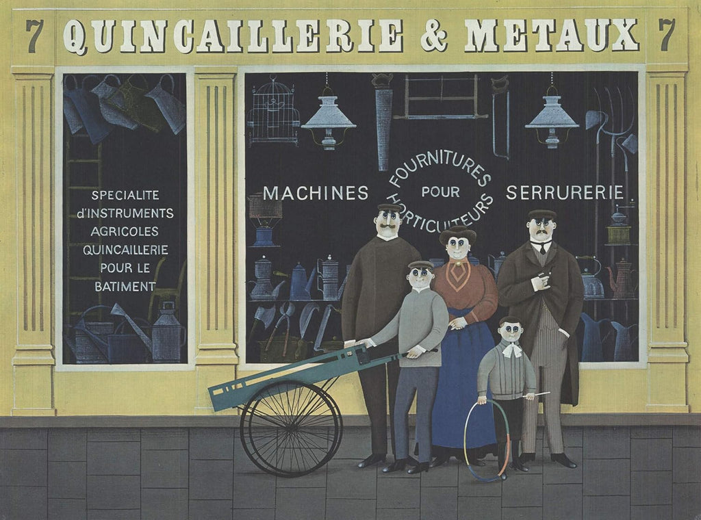 JAN BALET Quincaillerie & Metaux, 1985 - Signed