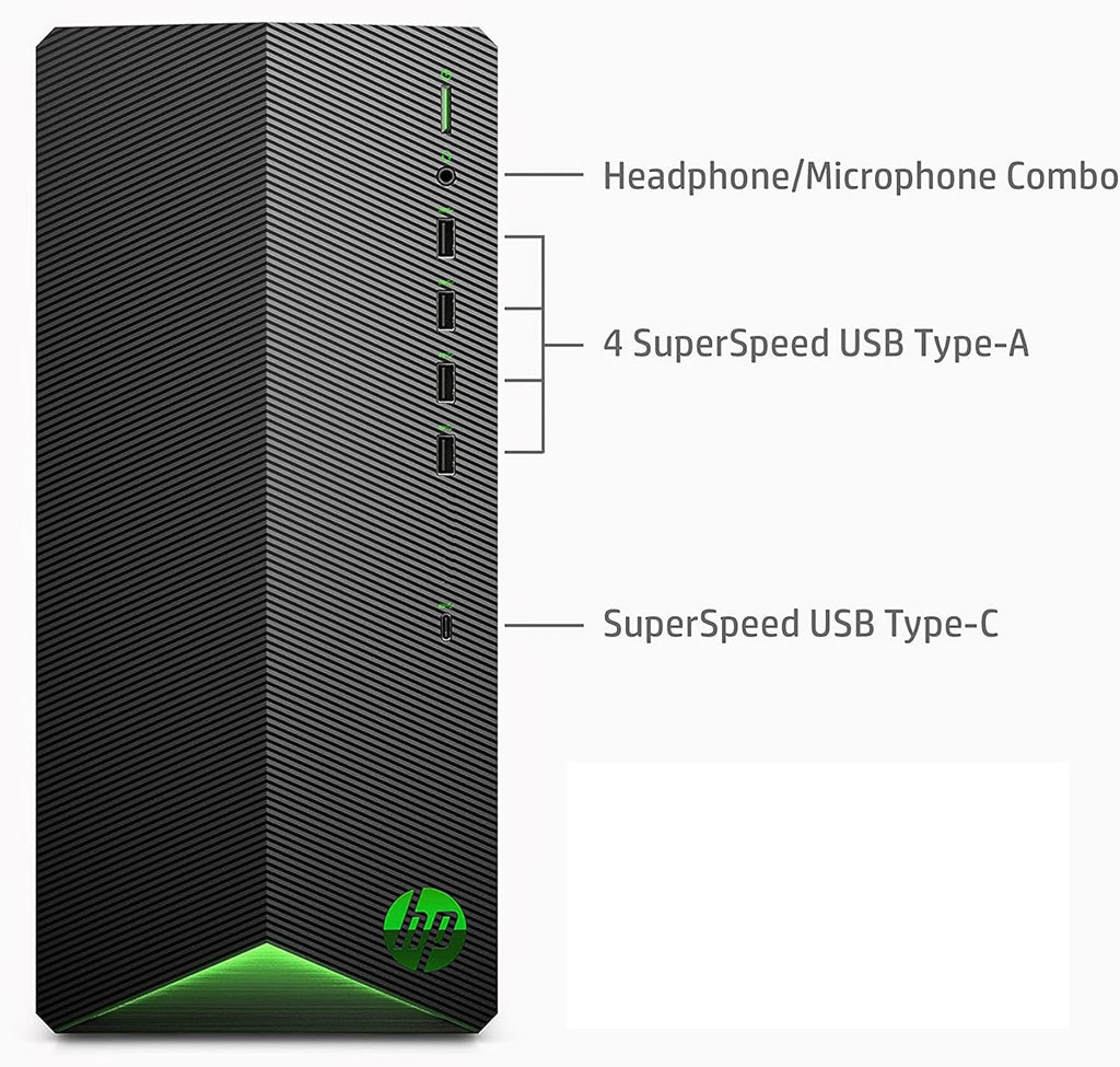 HP 2026 Desktop Tower Computer for Home Office Student, Intel i7-11700F 8-Core, 16GB DDR4 RAM, 512GB PCIe SSD, WiFi 6, Keyboard & Mouse, Windows 11 Home-Ready for Work, Business Family Use, Jet Black