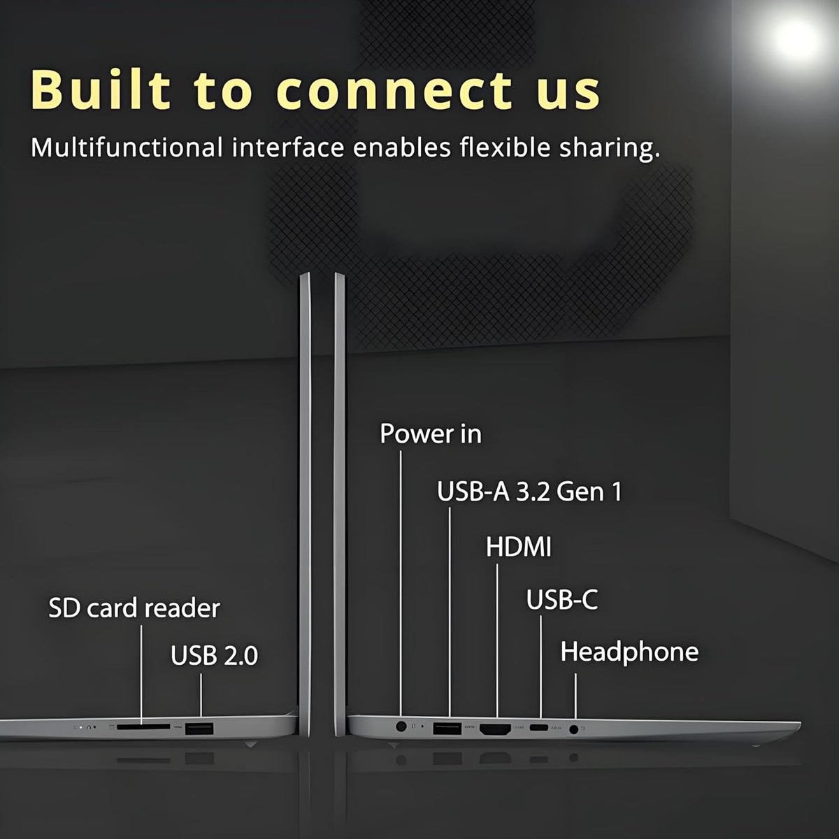 Lenovo Laptop Computer for Home and Office with Office 365, 14" HD Display, 20GB RAM, 256GB SSD, Intel Dual-Core, WiFi6, Bluetooth 5.2, USB-C, Portable Desgin, Long Battery, Windows 11 Home