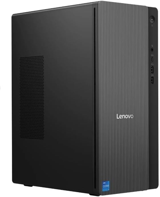 Lenovo IdeaCentre Tower Desktop Computer • 10-core Intel Ultra 5 225 Processor • 16GB DDR5 • 512GB SSD • Office 365 for The Web • HDMI + VGA, Wi-Fi 6E • Wired Keyboard & Mouse • Windows 11