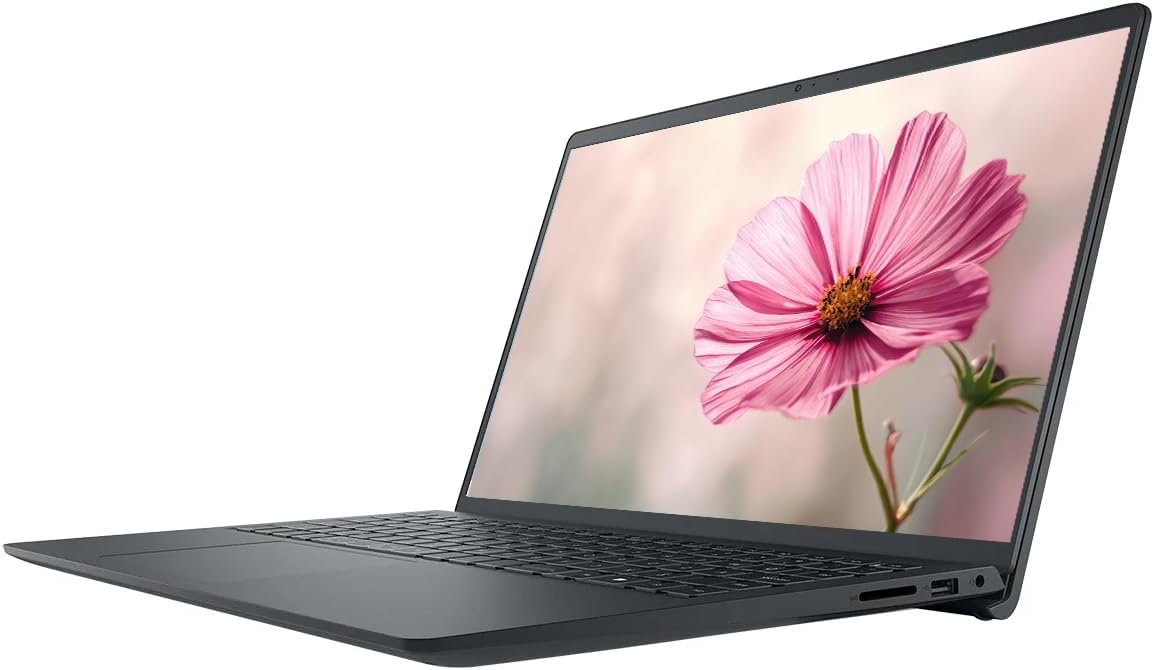 Dell Touchscreen 15.6" FHD Business Laptop Computer with Copilot AI, Intel 10-Core i5 Processor, 8GB RAM 512GB Storage (256GB SSD+256GB Docking Set), Windows 11, Numeric Keypad, Carbon Black
