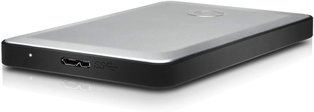 G-Technology G-Drive mobile Portable USB 3.0 1TB Hard Drive for On-the-Go Laptop Users (Silver) (0G02428)