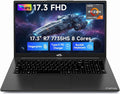 NIMO 17.3" Gaming Laptop, AMD Ryzen 7 7735HS (8C/16T, Up to 4.75GHz), 16GB DDR5 RAM, 256GB PCIe 4.0 SSD, 100W PD Fast Charging, FHD Display, Backlit KB, Fingerprint, SD Card Reader, Windows 11