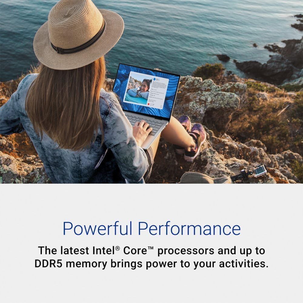 Dell Inspiron 14 7440 2-in-1 Laptop (14" FHD+ Touchscreen, Intel Core 5 120U (> i7-1355U), 16GB DDR5, 512GB SSD), for Creator, Designer, 10-Hr Long Battery Life, Backlit, Win 11 Pro (Renewed)
