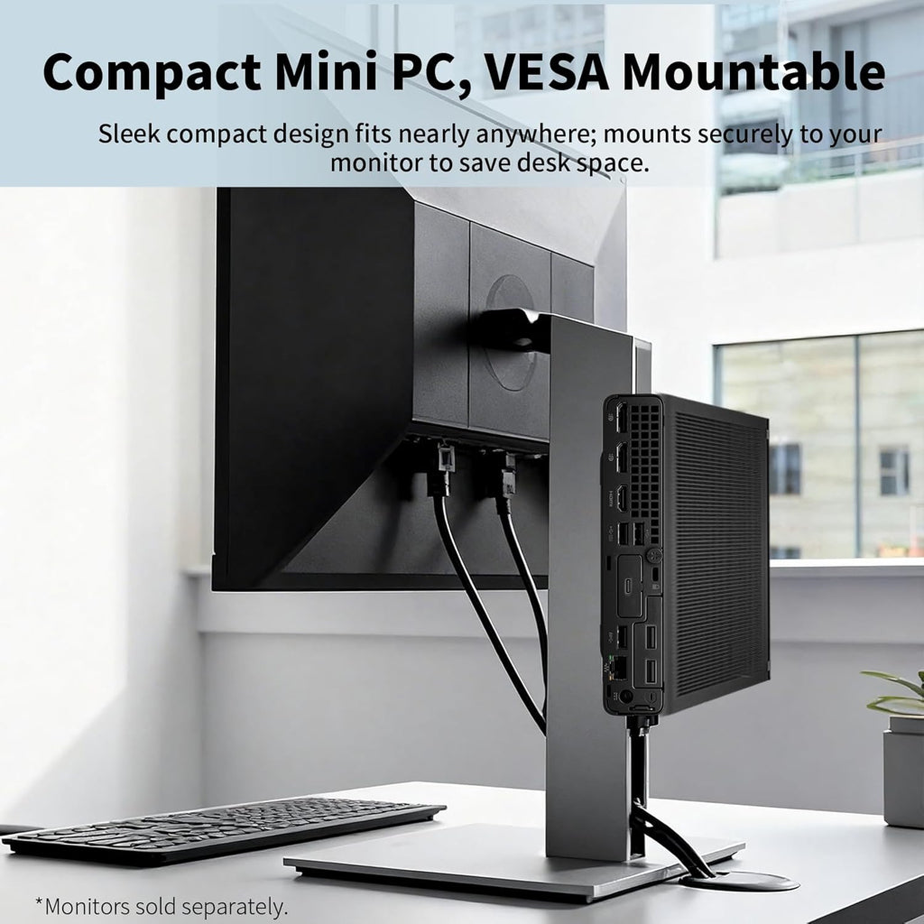 HP Elite 800 G9 MFF Business Desktop, Intel i7-12700T, 16GB DDR5, 512GB SSD, Conference PC, Support 3-Monitor 4K, USB-C, HDMI, Wi-Fi 6E, DP, RJ-45, Windows 11 Pro, Bundle ADATA 64GB Flash Drive