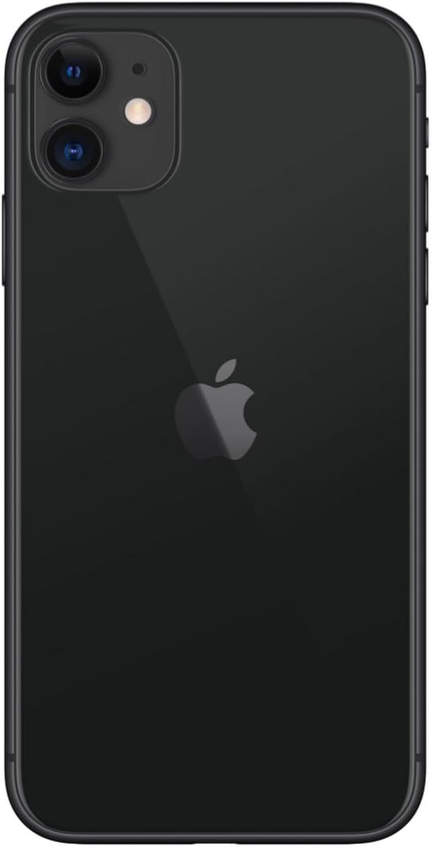 Apple iPhone 11, 64GB, Black - Unlocked (Renewed)