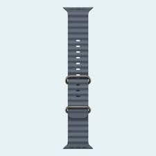 Apple Watch Ultra 3 GPS + Cellular, 49mm Natural Titanium Case with Anchor Blue Ocean Band (Renewed)
