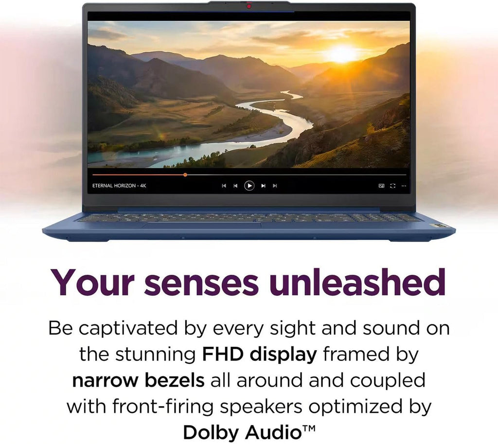 Lenovo IdeaPad Slim 3 15.6" FHD Laptop • Microsoft Office 365 • 2026 Edition • Intel N150 CPU • 8GB DDR5 • 640GB SSD(512GB External) • Windows 11 • Essential Laptop • w/o Mouse