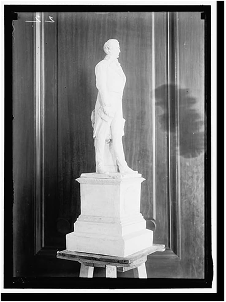 MODEL FOR UNIDENTIFIED STATUE - 2 Classic Wall Art Print | Classic Period Photo | Framed Art Gift | 17x22