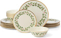 Lenox 899203 Holiday 18-Piece Dinnerware Set, Service For 6