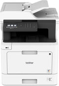 Brother Color Laser Printer, White Multifunction Printer, White, MFC-L8610CDW, Wireless Networking, Automatic Duplex Printing, Mobile Printing and Scanning, Works with Alexa