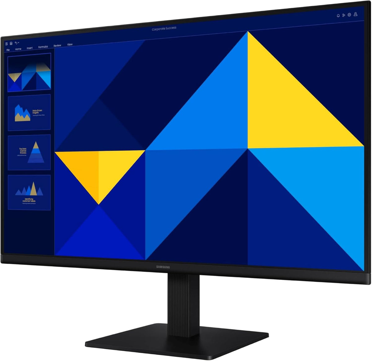 Samsung 27" (S30GD) Essential Monitor with IPS Panel and Tilt Only Stand, 100Hz Refresh Rate, Ergonomic Design, Advanced Eye Care, Game Mode, LS27D304GANXZA