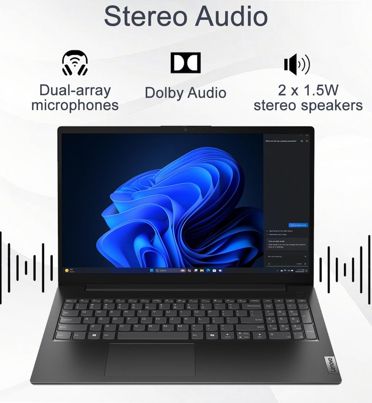 Lenovo Laptop Computer for Business & Student, 15.6" FHD, Intel 10-Core i7-240H (> Ultra 7 155U), 16GB DDR5, 512GB SSD, V Series Beat Ideapad, Webcam w/Shutter, Numeric Keypad, Win 11 Home w/Copilot