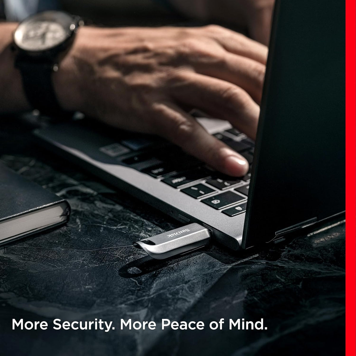 SANDISK 1TB Ultra Luxe USB Type-C Flash Drive - Up to 400MB/s, USB 3.2 Gen 1, Premium Metal Design - SDCZ75-1T00-G46