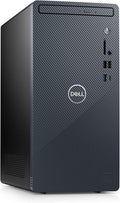 Dell Inspiron 3910 Desktop Computer Tower - 12th Gen Intel Core i5-12400, 16GB DDR4 RAM, 256GB SSD + 1TB HDD, Intel UHD Graphics 730, WiFi 6, HDMI, Bluetooth, USB-C, Windows 11 Home - Blue