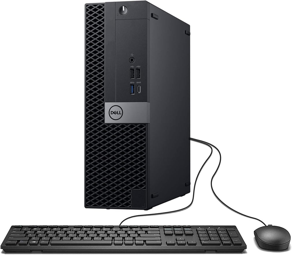 Dell Optiplex 7050 SFF Desktop PC Intel i7-7700 4-Cores 3.60GHz 32GB DDR4 1TB SSD WiFi BT HDMI Duel Monitor Support Windows 11 Pro Excellent Condition(Renewed)