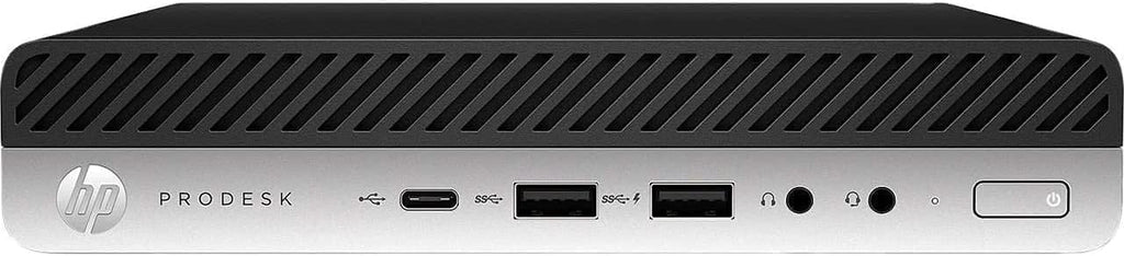 HP EliteDesk 800 G4 Mini Business Desktop Computer PC, Intel Core i5-8500T, 8GB RAM DDR4, 256GB SSD, Mouse & Keyboard, 2 DisplayPorts, WiFi & Bluetooth, Windows 11 Pro (Renewed)